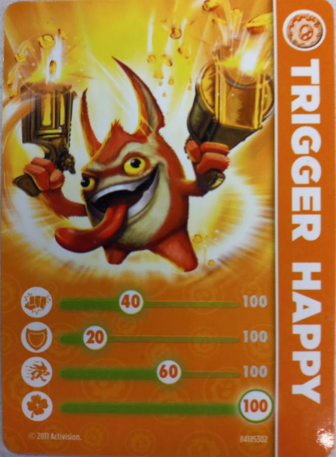 Trigger Happy Figurine - Skylanders Spyros Adventure