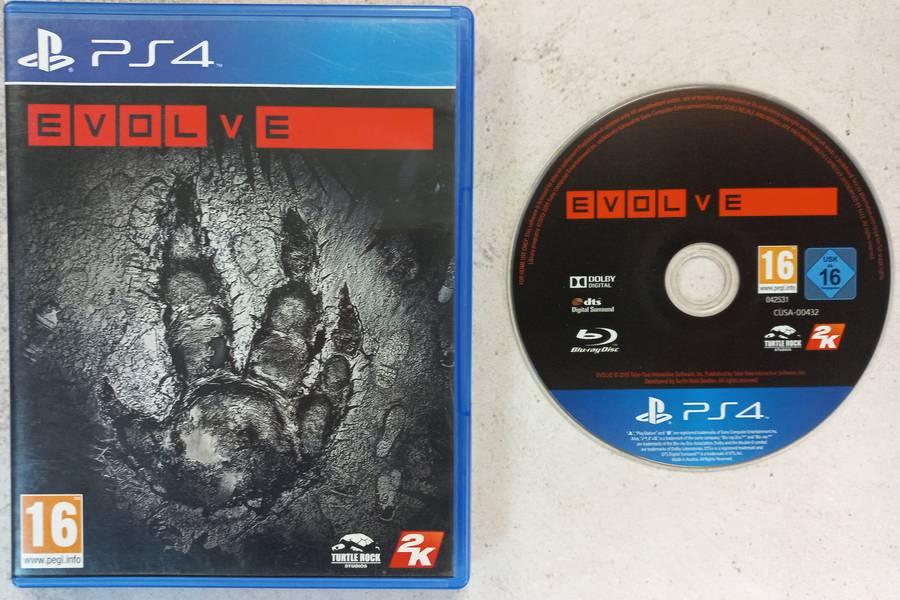 PS4 Game  Evolve  Tested  4v1 Multiplayer  Fast Shipping