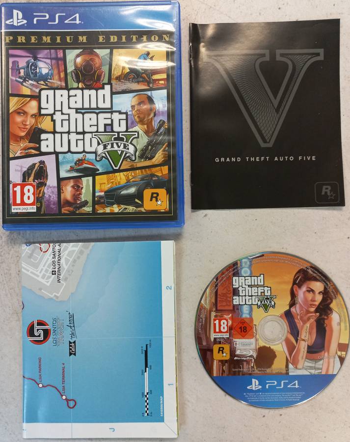 Grand Theft Auto V (5) Premium Edition (PS4)