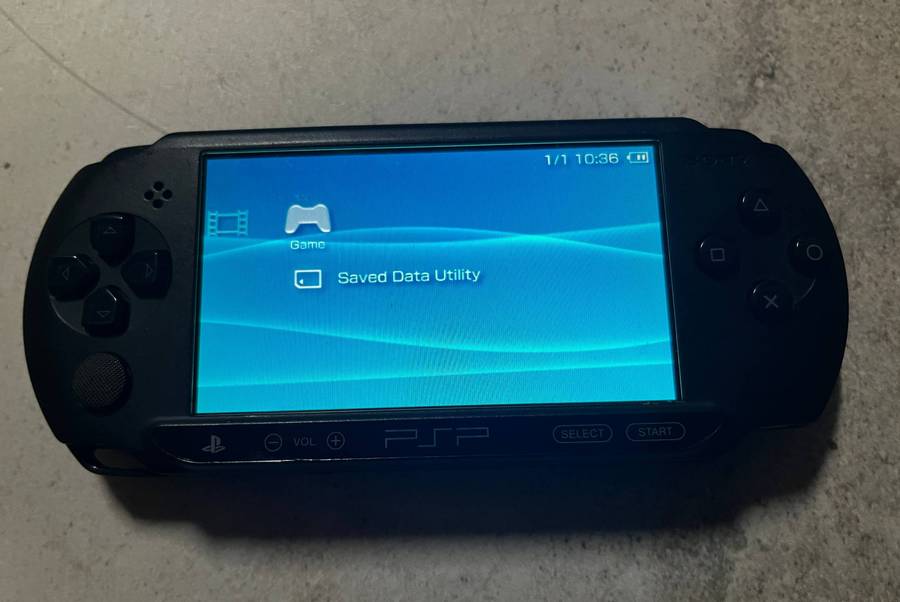 Sony PSP-Street Handheld Console + 5 Games Bundle