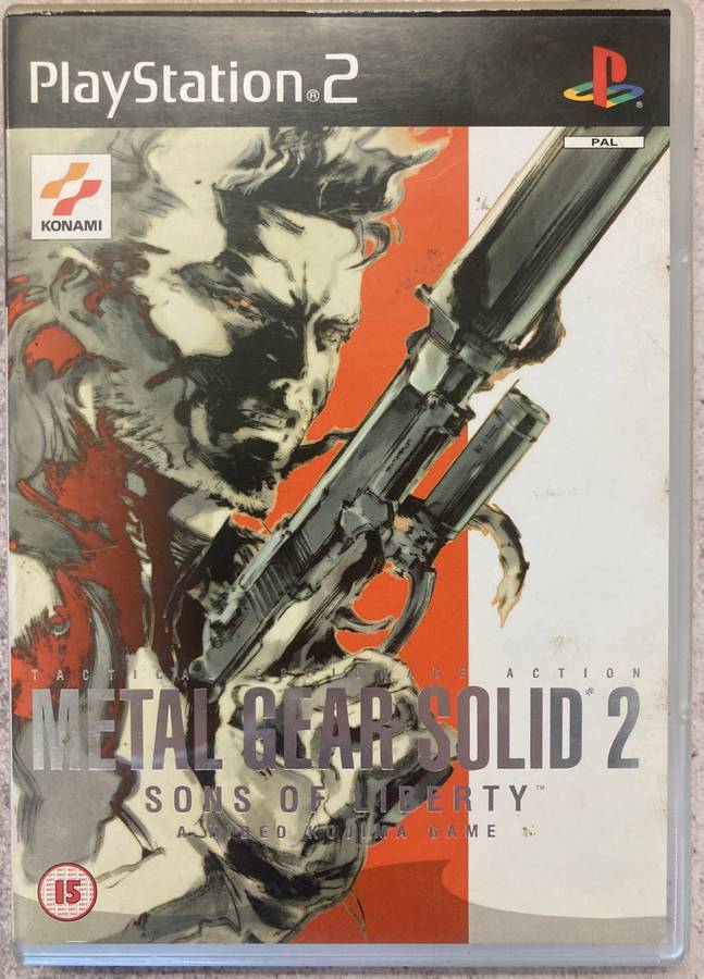 Metal Gear Solid 2 Sons of Liberty (PS2) - Complete