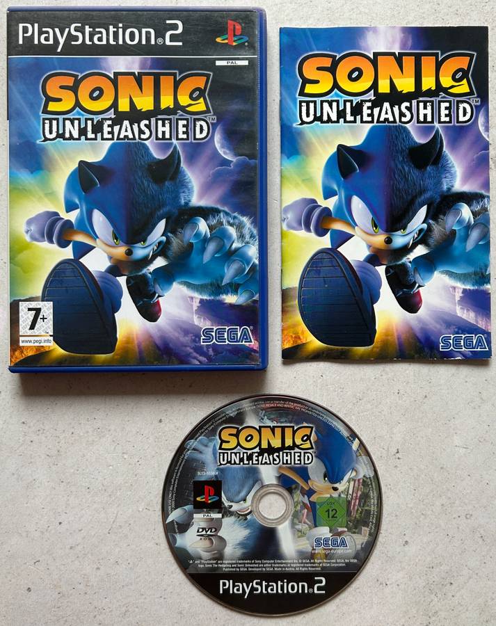Sonic Unleashed (PS2) - Complete