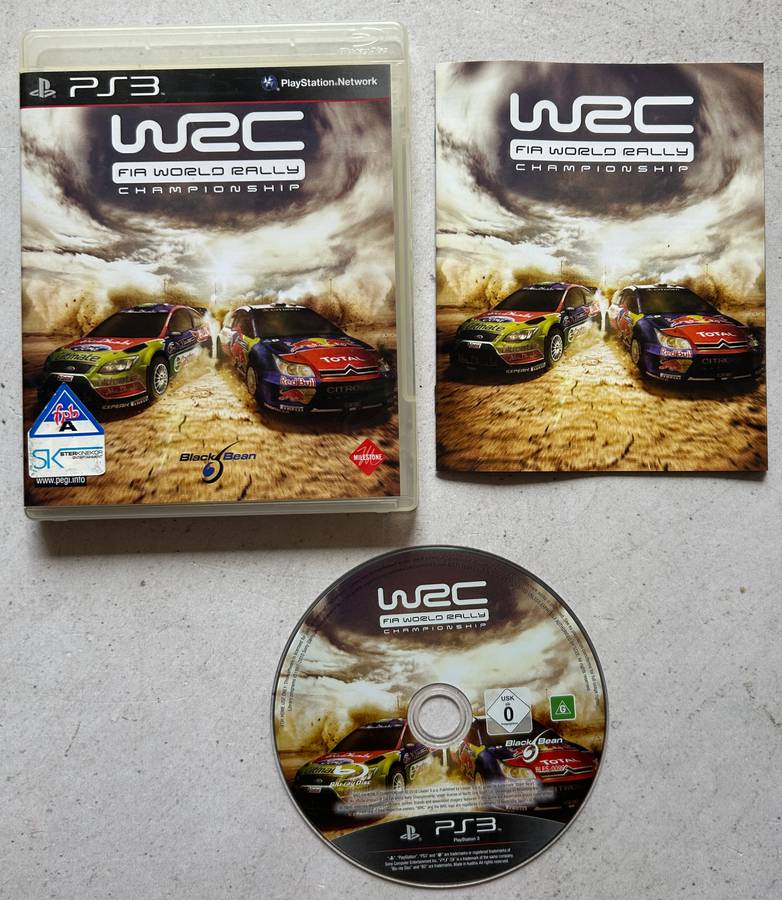 WRC FIA World Rally Championship (PS3) - Complete