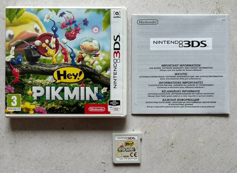 Hey Pikmin (Nintendo 3DS) - Complete