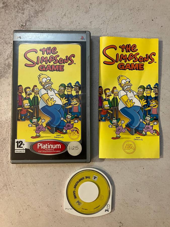 The Simpsons Game (PSP) - Complete