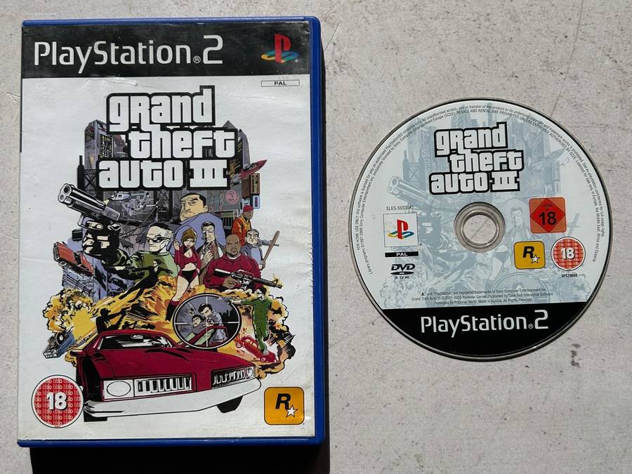 Grand Theft Auto III (3) (PS2)