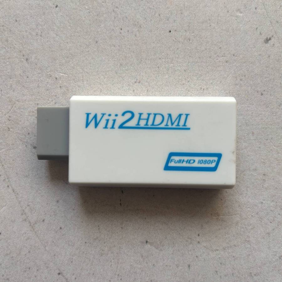 Wii HDMI Converter + HDMI Cable  High-Quality Wii to HDMI Adapter