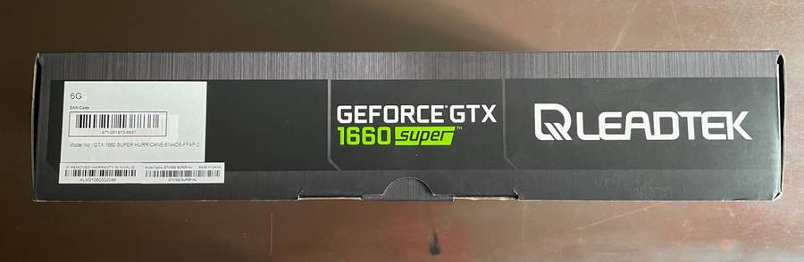 RARE | Leadtek WinFast GTX 1660 SUPER HURRICANE 6GB GDDR6 Gaming Graphics Card