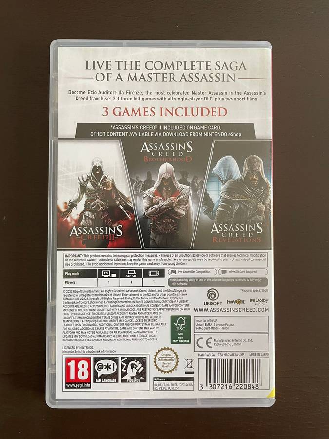 Assassins Creed Ezio Collection | (Nintendo Switch)