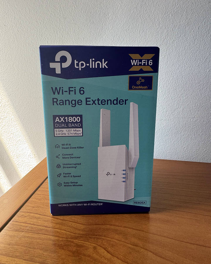 TP Link RE605X AX1800 Wi-Fi Range Extender