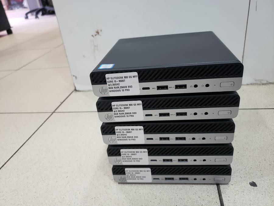 Refurbished - HP 800 G5 EliteDesk Intel i5, 9th Gen USFF PC with Win 11 Pro