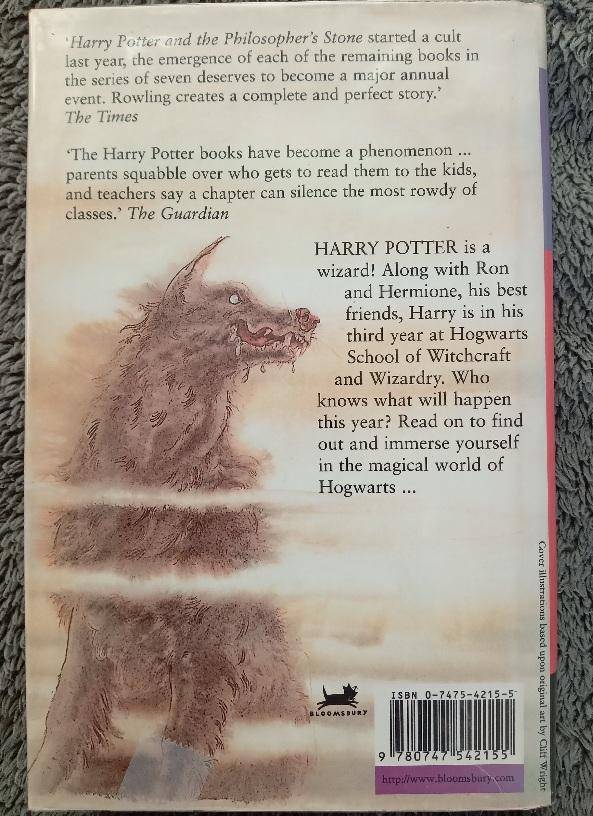 HARRY POTTER AND THE PRISONER OF AZKABAN Rowling, J.K. 1st edition