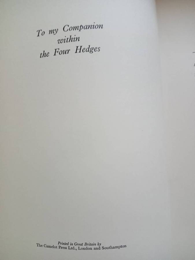 Four Hedges:  Clare Leighton 1935 1st Edition-A Gardener's Chronicle With 88 Wood Engravings