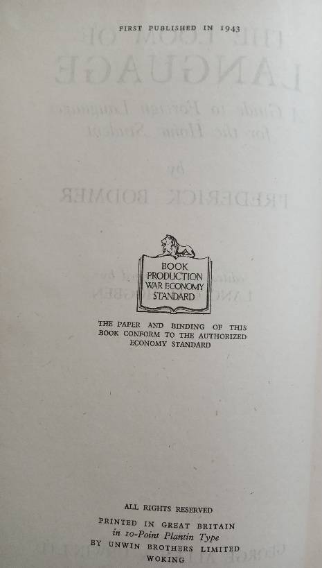 The Loom of Language - Frederick Bodmer 1943