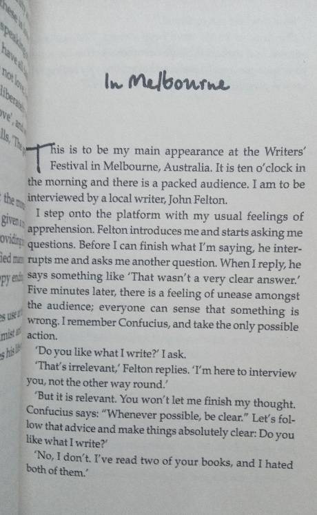 Like the Flowing River - Paulo Coelho