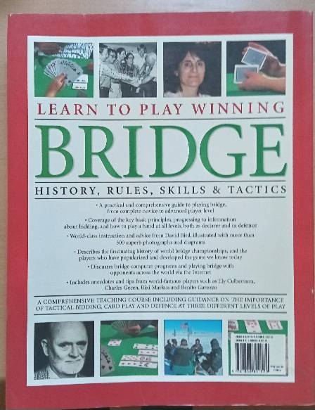 Learn To Play Winning Bridge - History, Rules, Skills & Tactics -David Bird