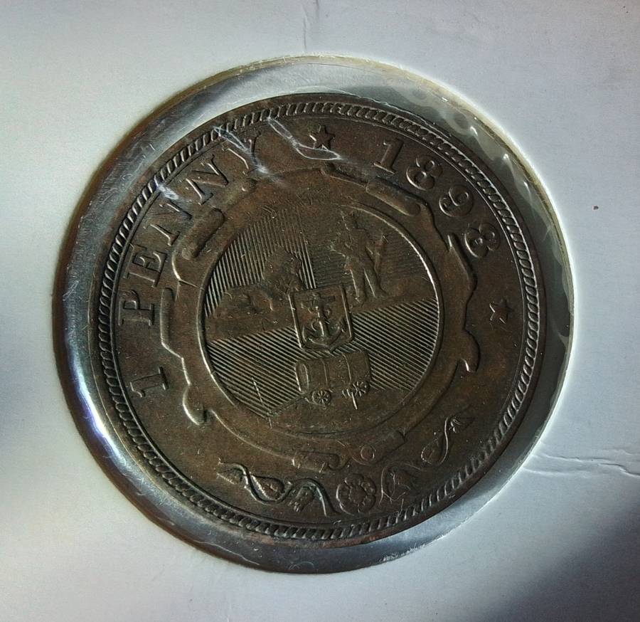 1898 Bronze Penny