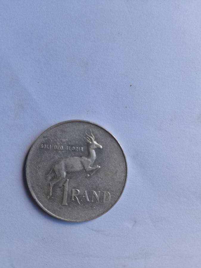 RSA Silver R1 1966 Afrikaans