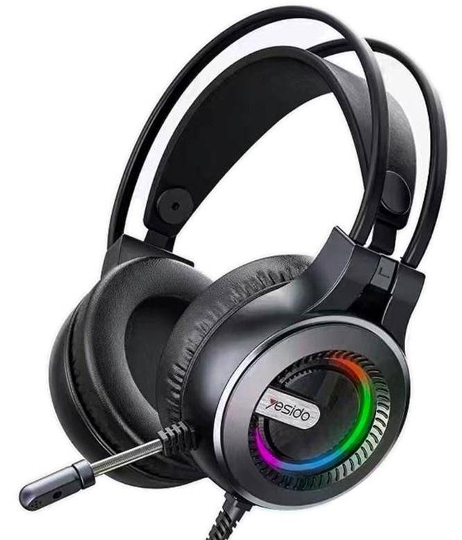SECOND HAND YESIDO Gaming Headset EK02 Headphone Over-ear Earphone with Microphone