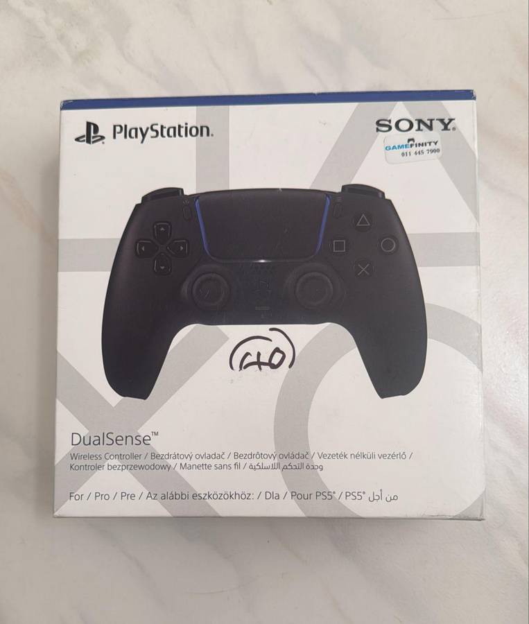 SECONDHAND Playstation 5 Dualsense Controller - Midnight Black