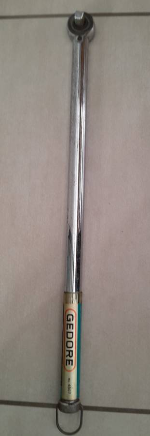 Gedore 4507 Torque Wrench - Ideal for vehicle or motorcycle repair, plant maintenance and tool maker