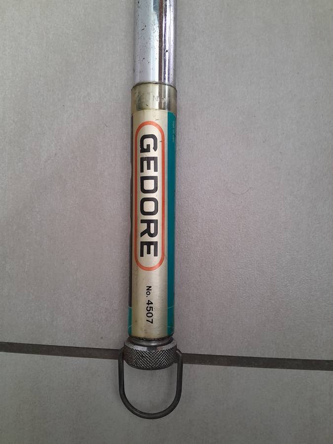 Gedore 4507 Torque Wrench - Ideal for vehicle or motorcycle repair, plant maintenance and tool maker