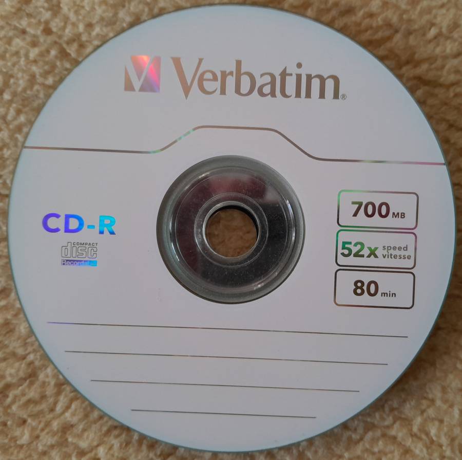 Baseline 16x DVD-R 4.7GB Printable 37 pcs + 5 free Verbatim CD-R