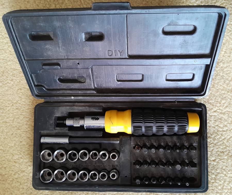 Racheting Screwdriver Socket Set - Trustworthy tool