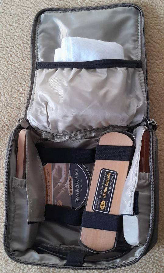 Briggan Allen Shoe Shine Kit - Brown