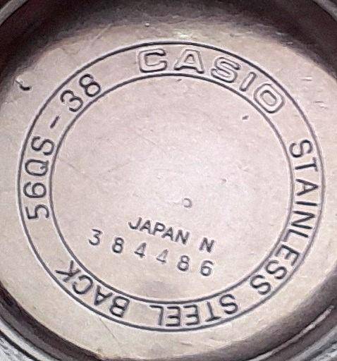 Casio 56QS-38 aka "Time Scan"