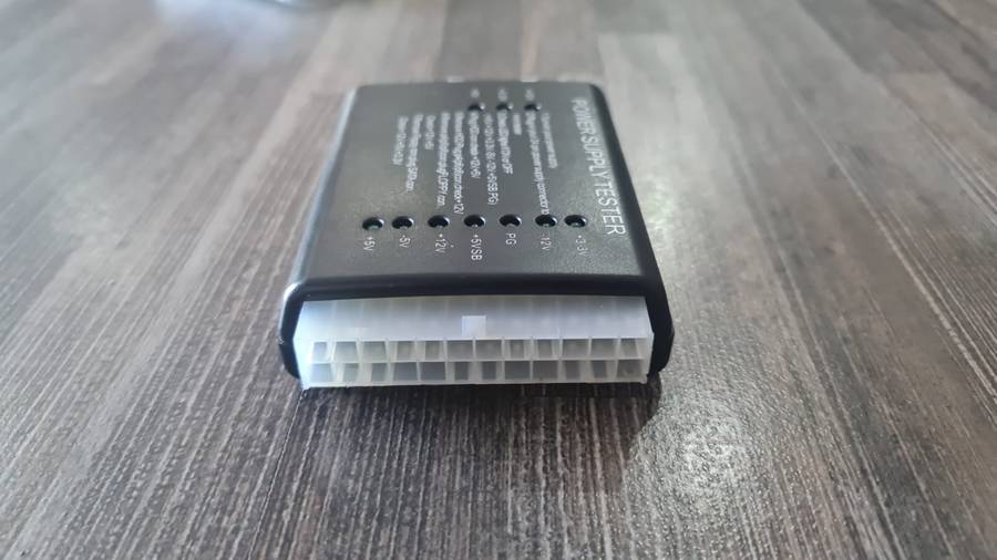 POWER SUPPLY VOLTAGE TESTER ATX, BTX, ITX
