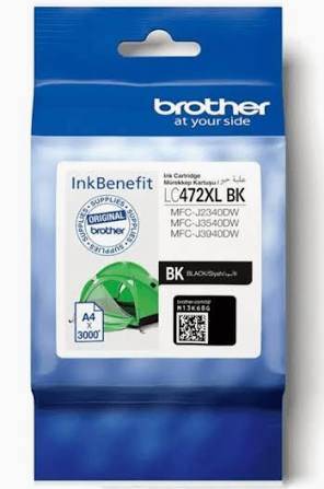 Brother LC472XL Printer Ink Cartridge Original Combo pack