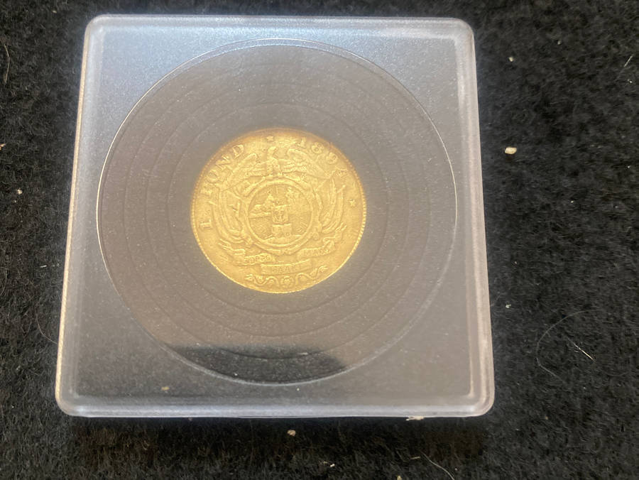 ZAR 1 Pond 1894 Gold