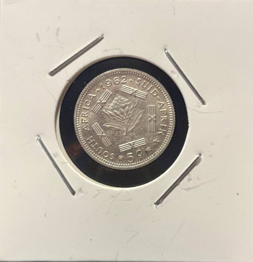 1962 South African Five Cent