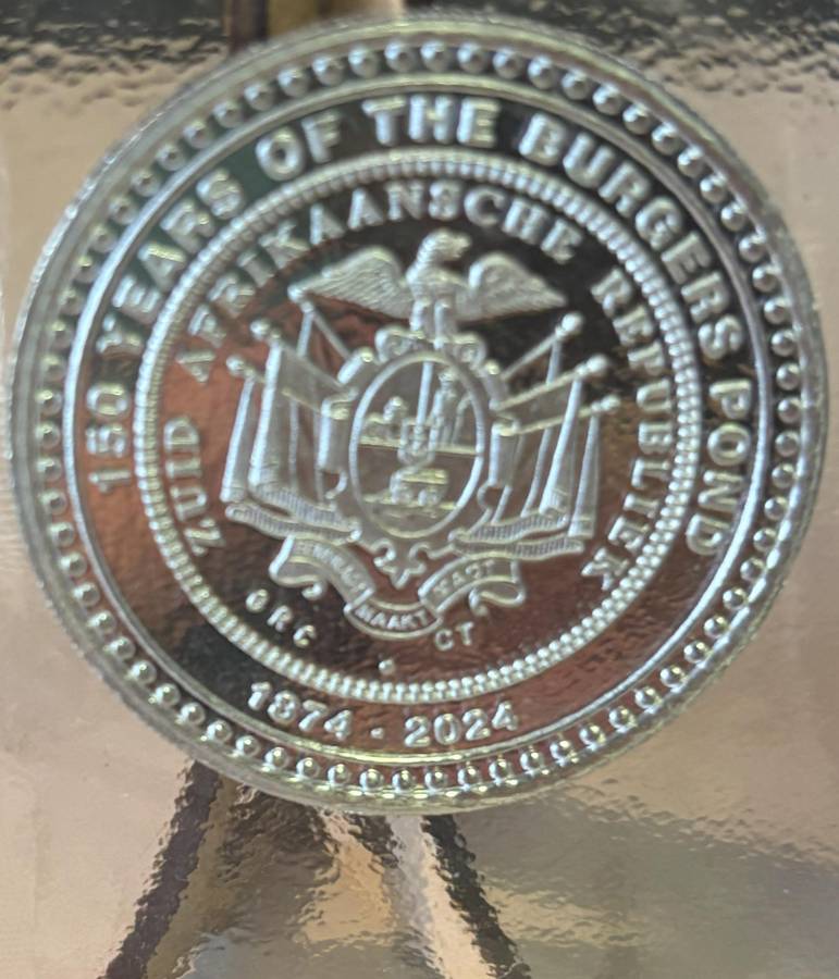 150th Anniversary of the Burgers Pond (1Oz Fine Silver)