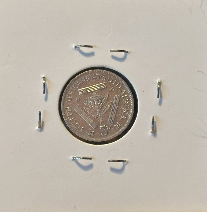 1943 South African Threepence