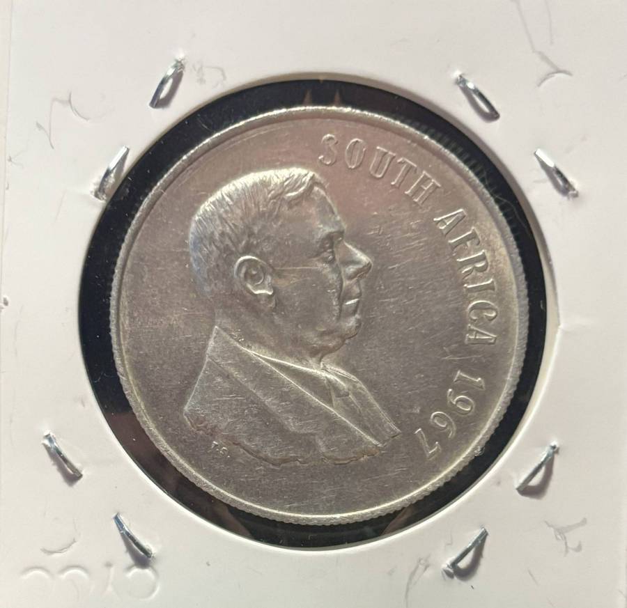 1967 South African One Rand Coin