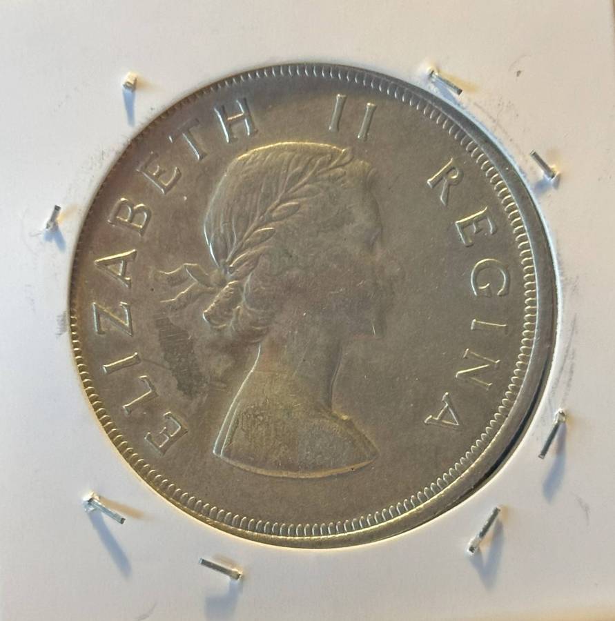 1954 Union of South African Five Shillings