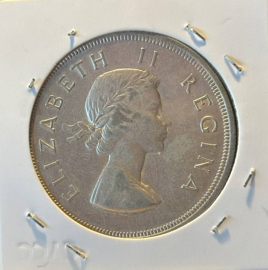 1955 Union of South African Five Shillings