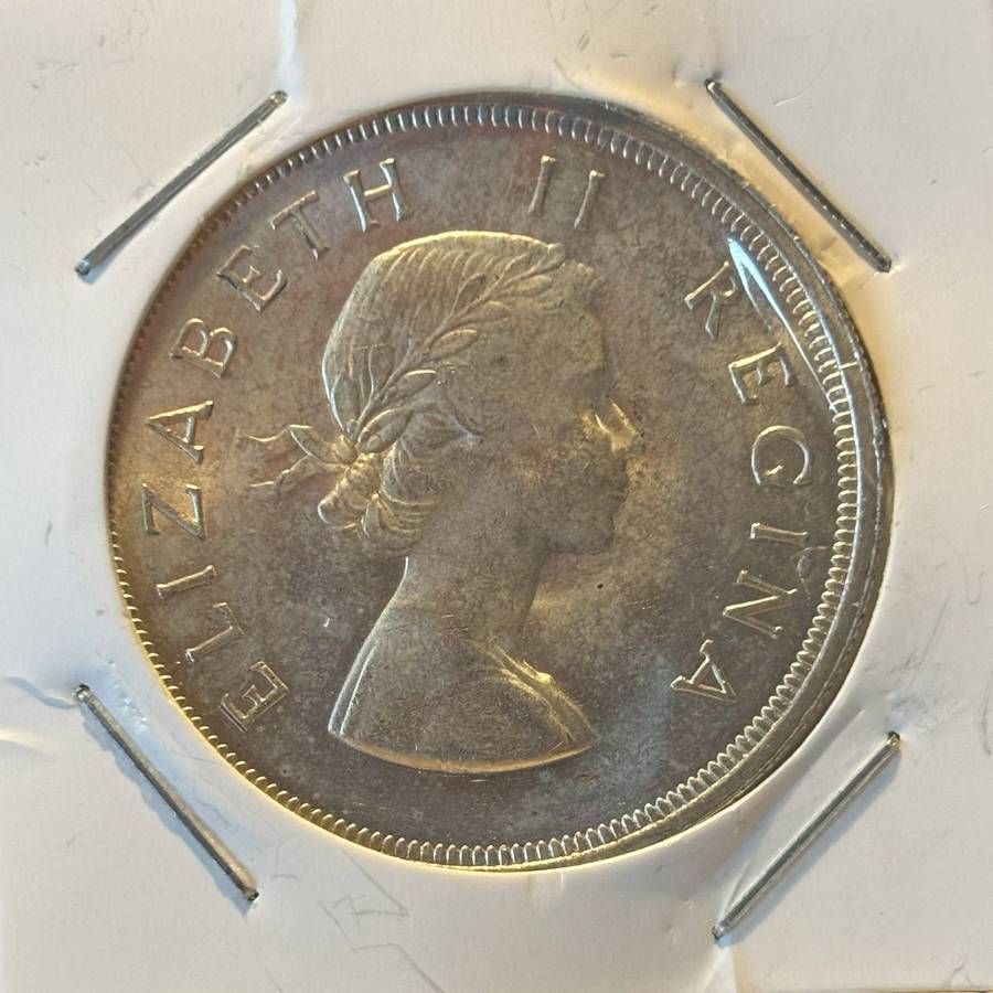 1956 Union of South African Five Shillings
