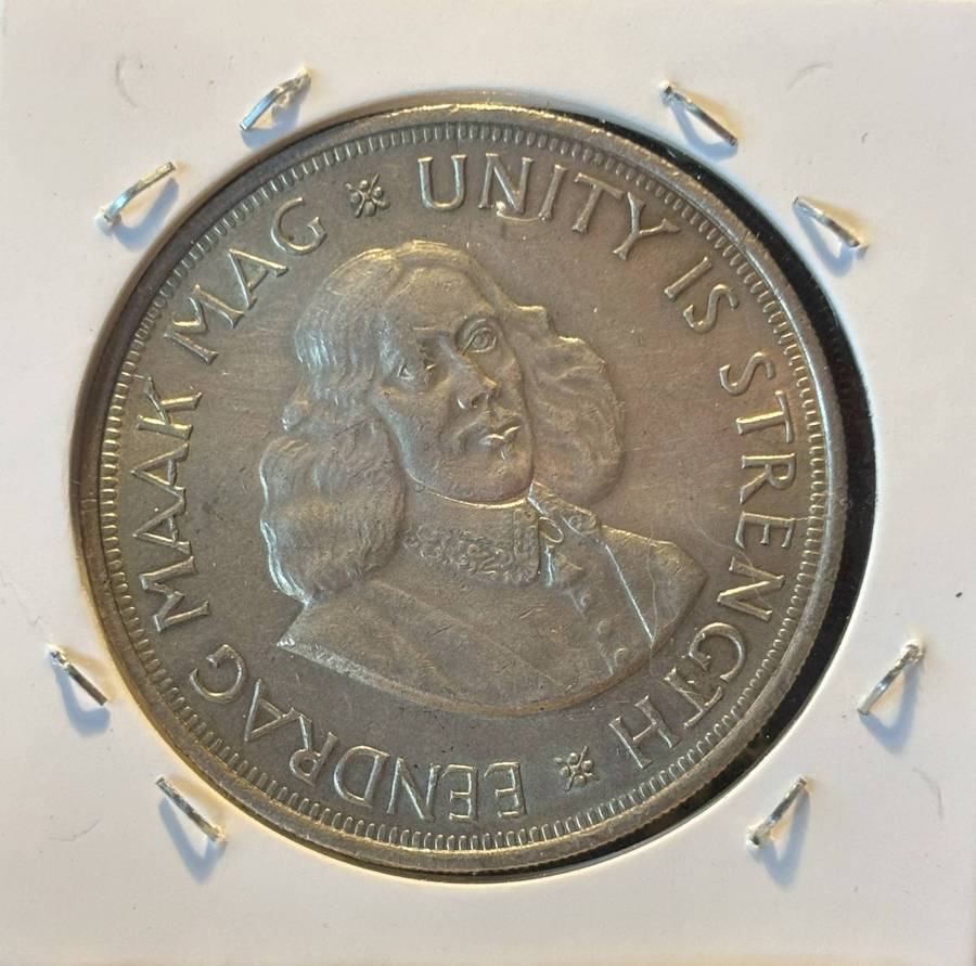 1961 South African Fifty Cent Crown