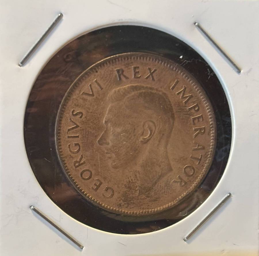 1941 Union of South African One Penny
