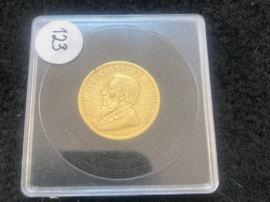 ZAR 1 Pond 1894 Gold