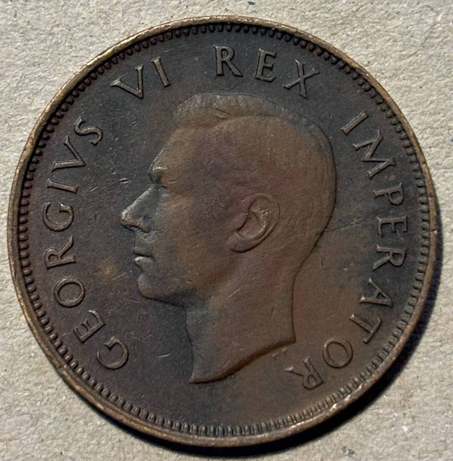1946 Half Penny ( Beautiful)