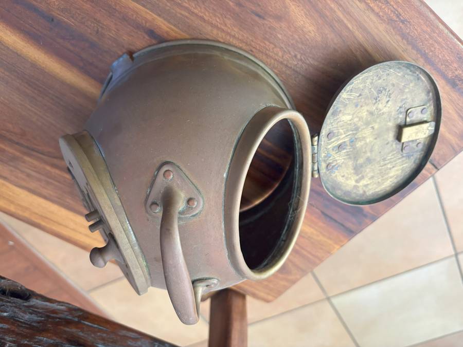 Antique compass cover