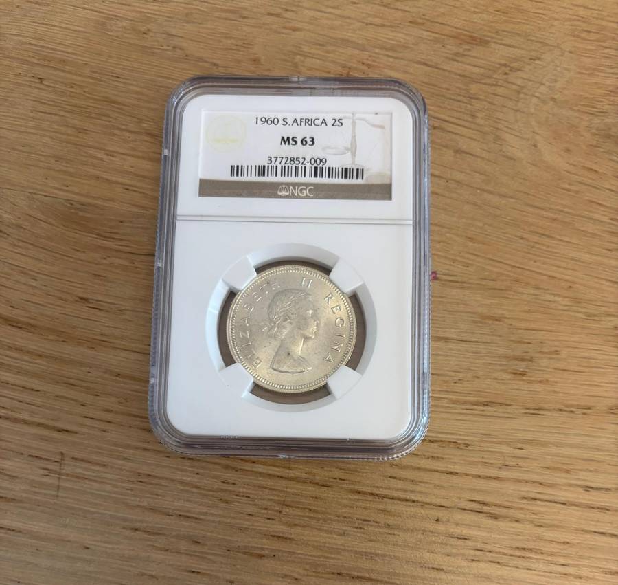 1960 2 Shillings MS 63 (UNC)