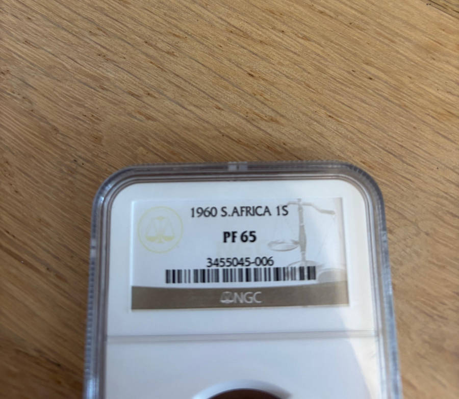 1960 1 Shilling PF 65 (UNC)