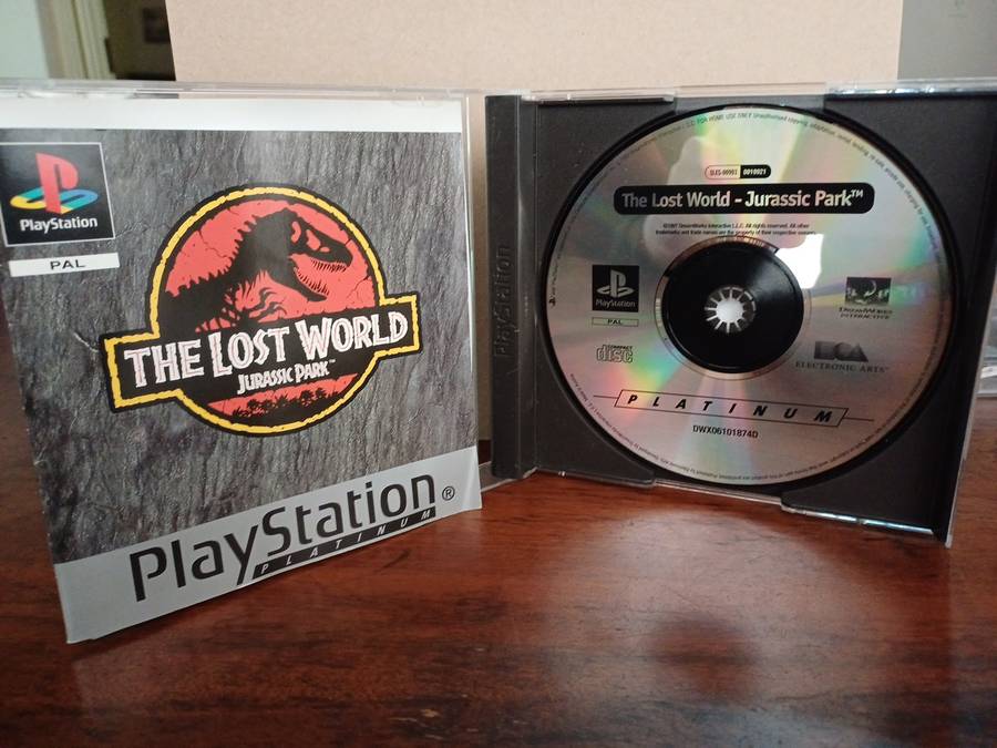 Playstation 1 The Lost World Jurassic Park game
