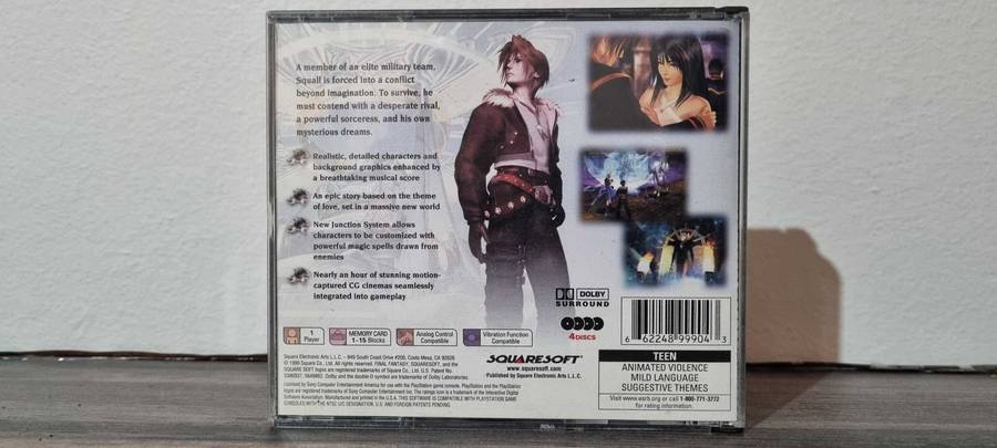 Original Final Fantasy VIII - Playstation 1