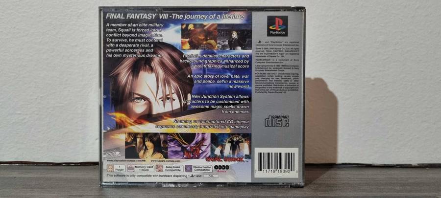 Playstation 1 Final Fantasy VIII